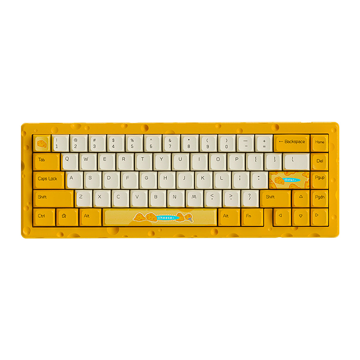 YUNZII Ajazz AC067 Cheese 67 Keys Hot-Swappable Gasket Mounted Mechanical Keyboard