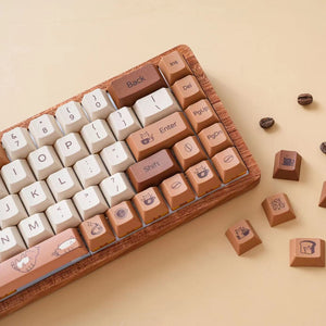 YUNZII SKYLOONG GK61 / GK68 Lite-Gasket Keyboard Kit With Wooden Keyboard Case