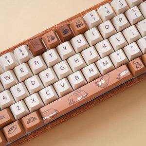 YUNZII SKYLOONG GK61 / GK68 Lite-Gasket Keyboard Kit With Wooden Keyboard Case