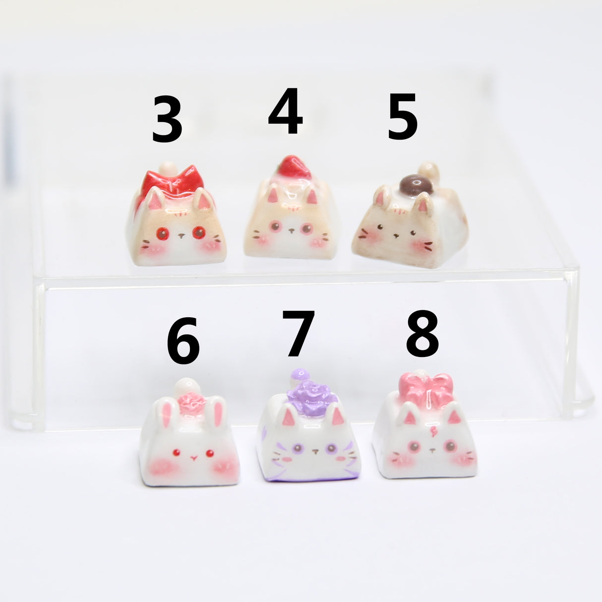 YUNZII Handmade Artisan Clay Keycaps