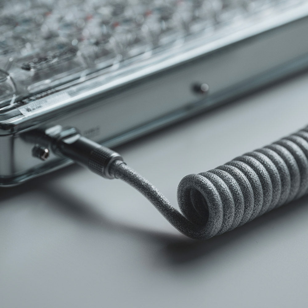 YUNZII Custom Coiled Aviator USB Cable - One Percent (1%)