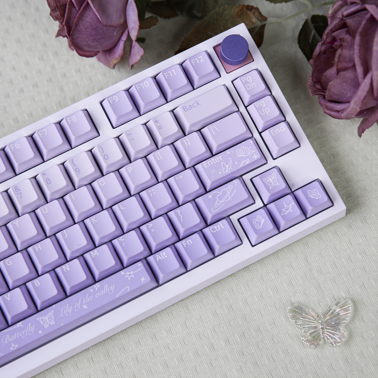 YUNZII Butterfly Keycap Set