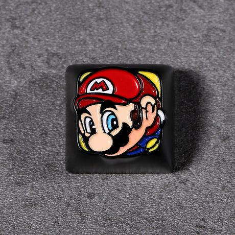 TAC SUPER MARIO Aluminum Artisan Keycaps