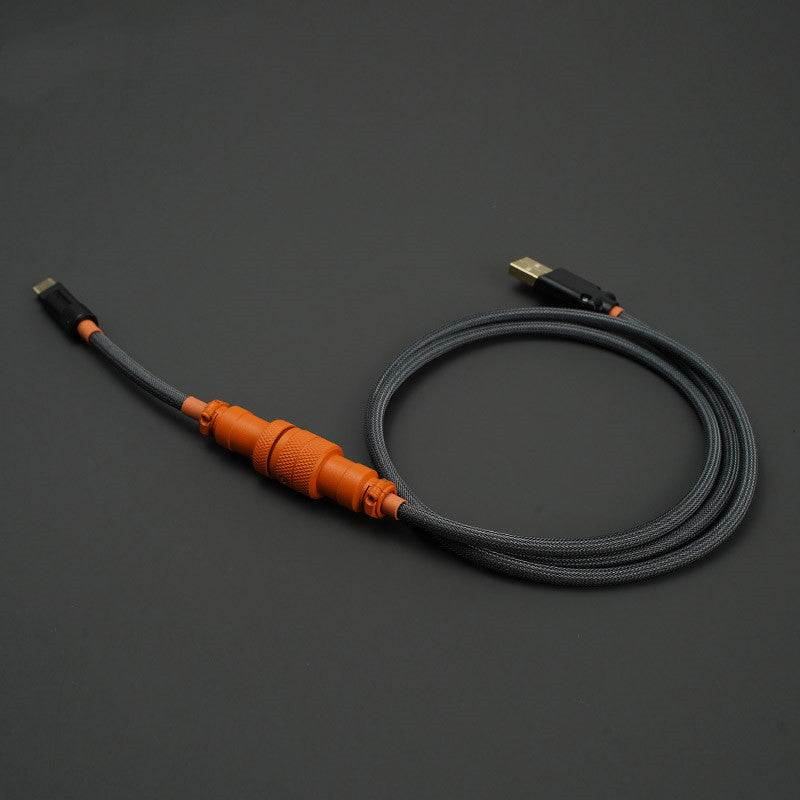 YUNZII CC Standard Custom Aviator USB Cable- Carbon Retro