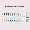 YUNZII Keyboard Letter Stickers - Russian