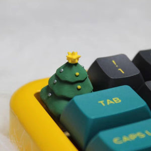 YUNZII Handmade Christmas Tree Keycaps