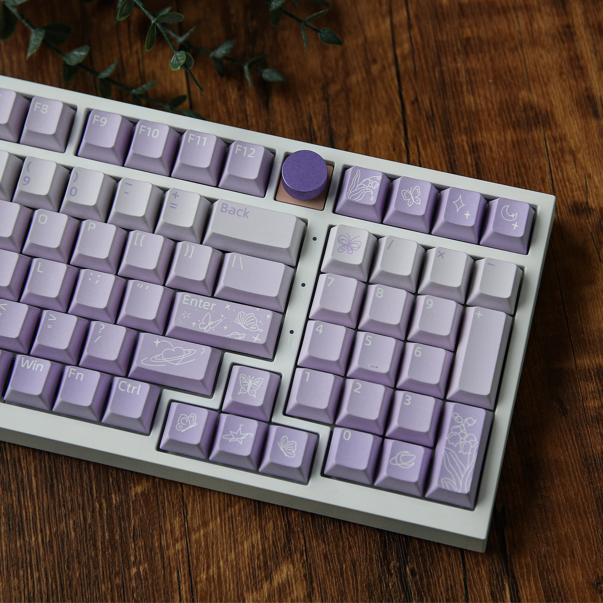 YUNZII Butterfly Keycap Set