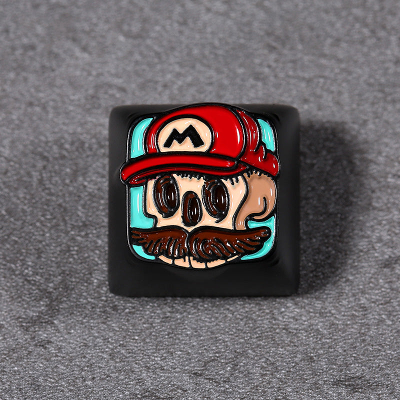 TAC SUPER MARIO Aluminum Artisan Keycaps