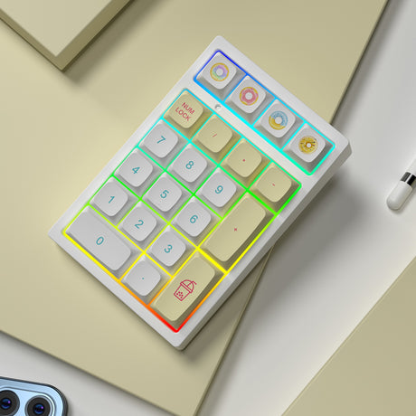 YUNZII YZ21 Macaron Hot Swappable Mechanical Numeric Keypad Num Pad