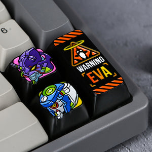 TAC EVA Aluminum Artisan Keycaps