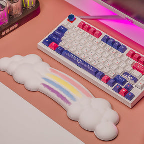YUNZII Rainbow Cloud Keyboard Wrist Rest