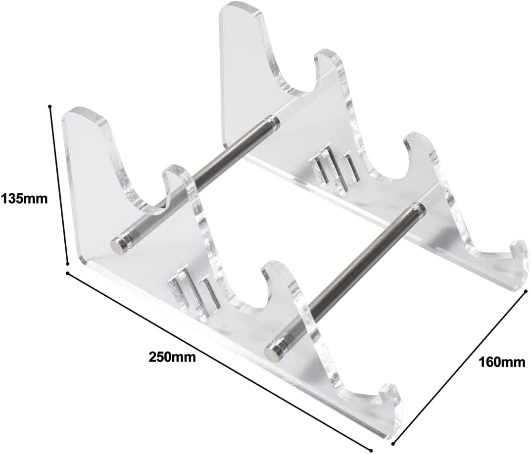 Plate Stands for Display - older Stand + Metal Frame holder stand