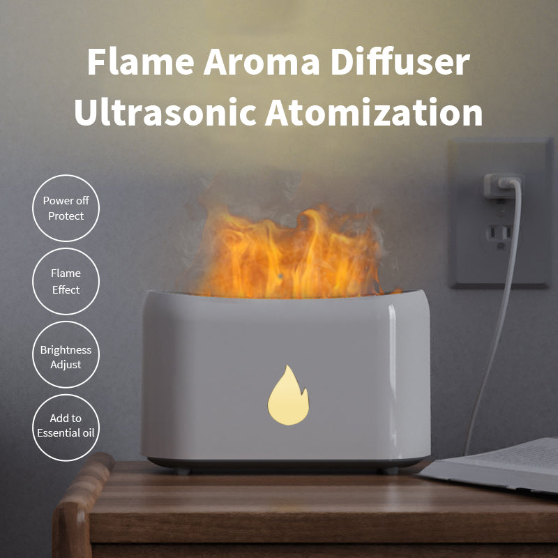 YUNZII Flame Humidifier