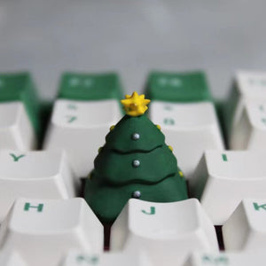 YUNZII Handmade Christmas Tree Keycaps