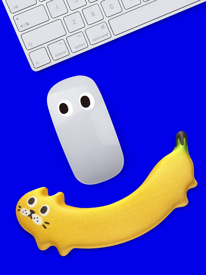 YUNZII Banana Cat Keyboard Wrist Rest