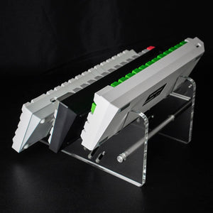 1pcs Acrylic Mechanical Keyboard Display Stand Clear 3-Tier Keyboards Storage Holder for Tablet Picture Frames