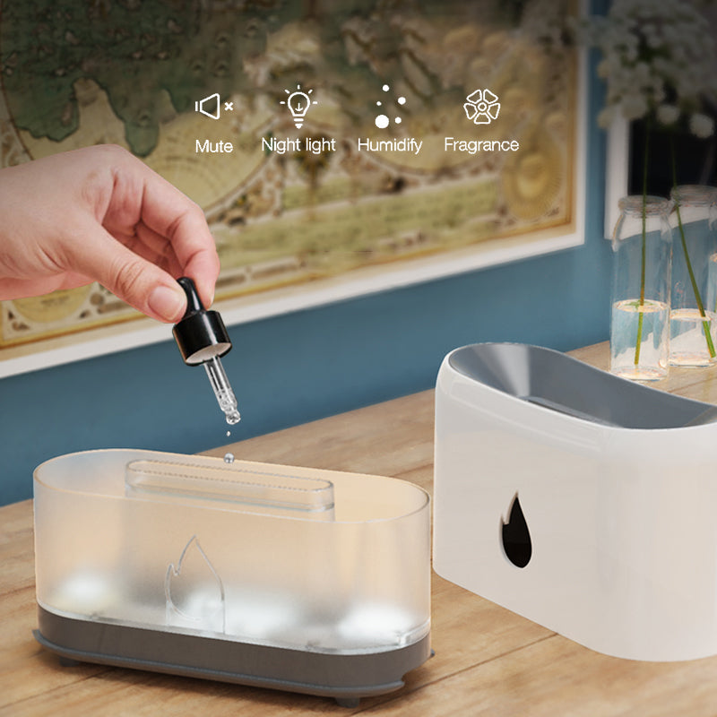 YUNZII Flame Humidifier