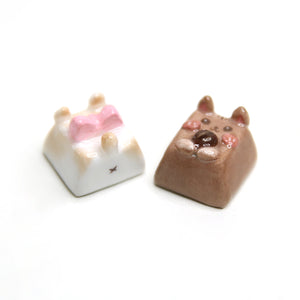 YUNZII Handmade Artisan Clay Keycaps