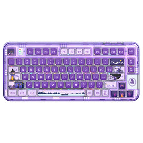 YUNZII x CoolKiller CK75 Wireless Transparent Gasket Mechanical Keyboard-Black Knight