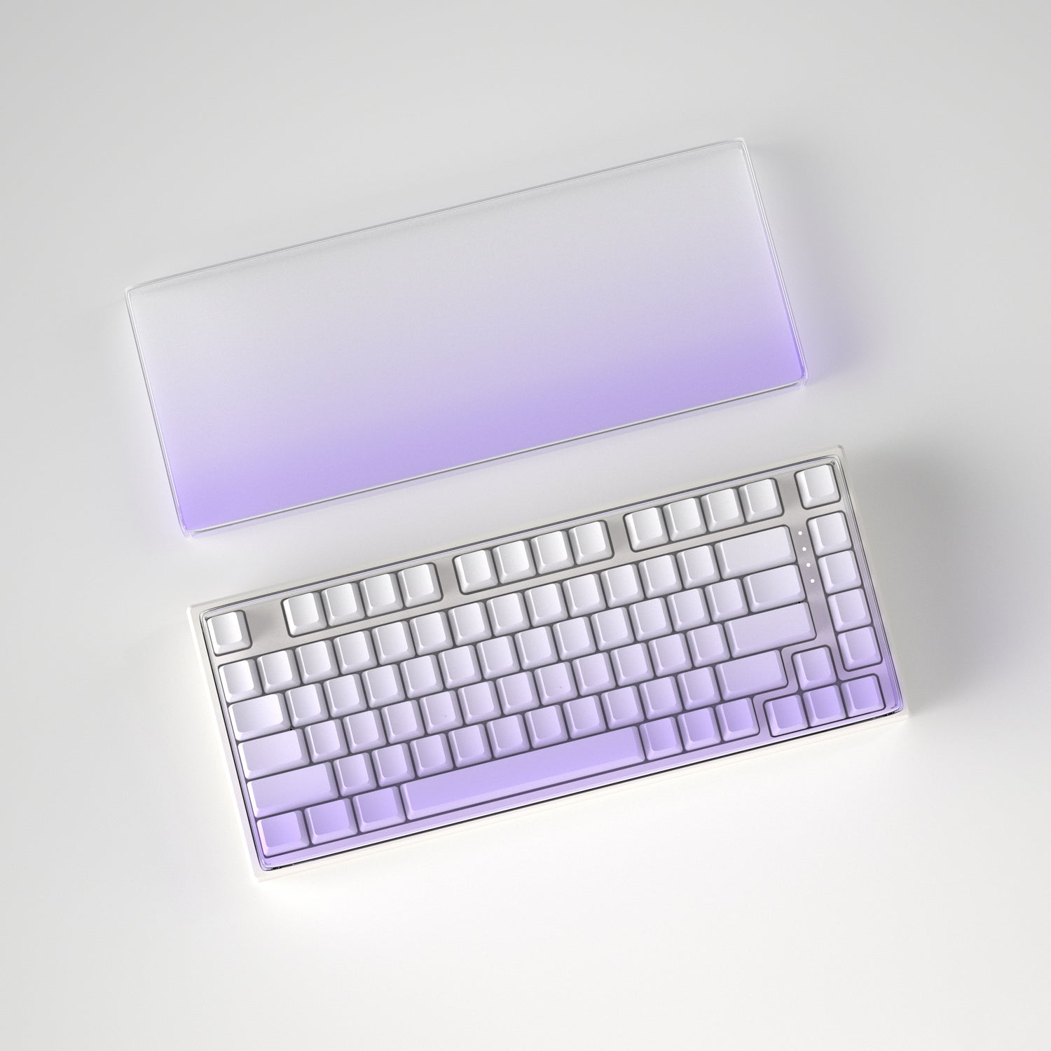 YUNZII Gradient Transparent Acrylic Keyboard Dust Cover