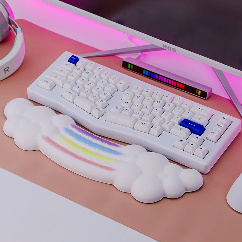 YUNZII Rainbow Cloud Keyboard Wrist Rest