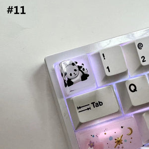 YUNZII Panda Handmade Artisan Keycap