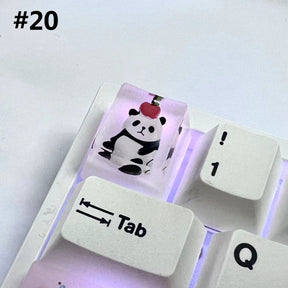 YUNZII Panda Handmade Artisan Keycap