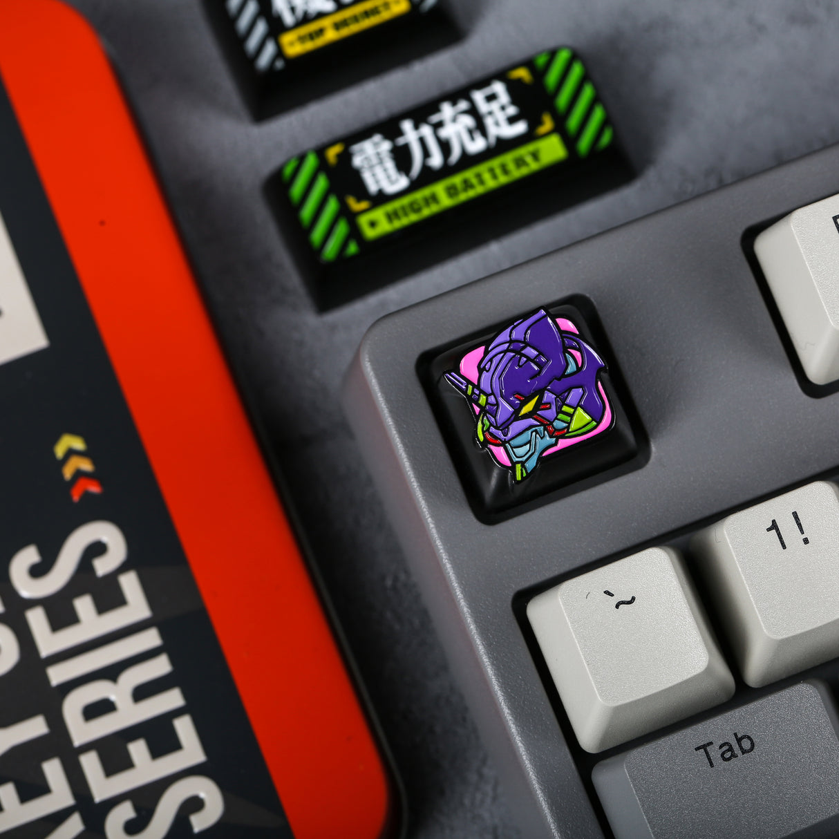 TAC EVA Aluminum Artisan Keycaps