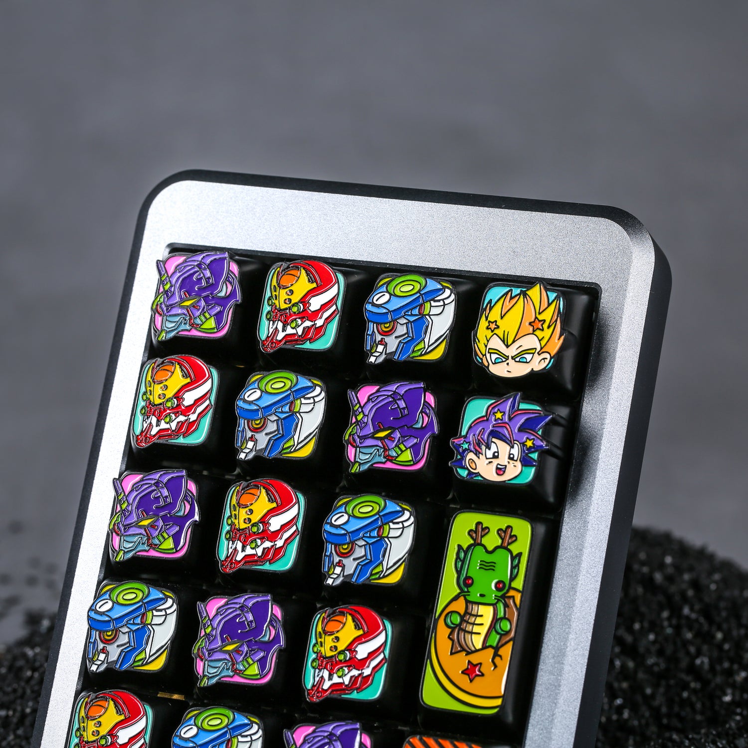 TAC EVA Aluminum Artisan Keycaps