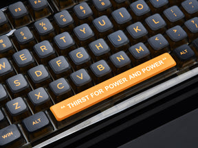 YUNZII x CoolKiller CK75 Wireless Transparent Gasket Mechanical Keyboard-Black Knight