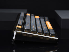 YUNZII x CoolKiller CK75 Wireless Transparent Gasket Mechanical Keyboard-Black Knight