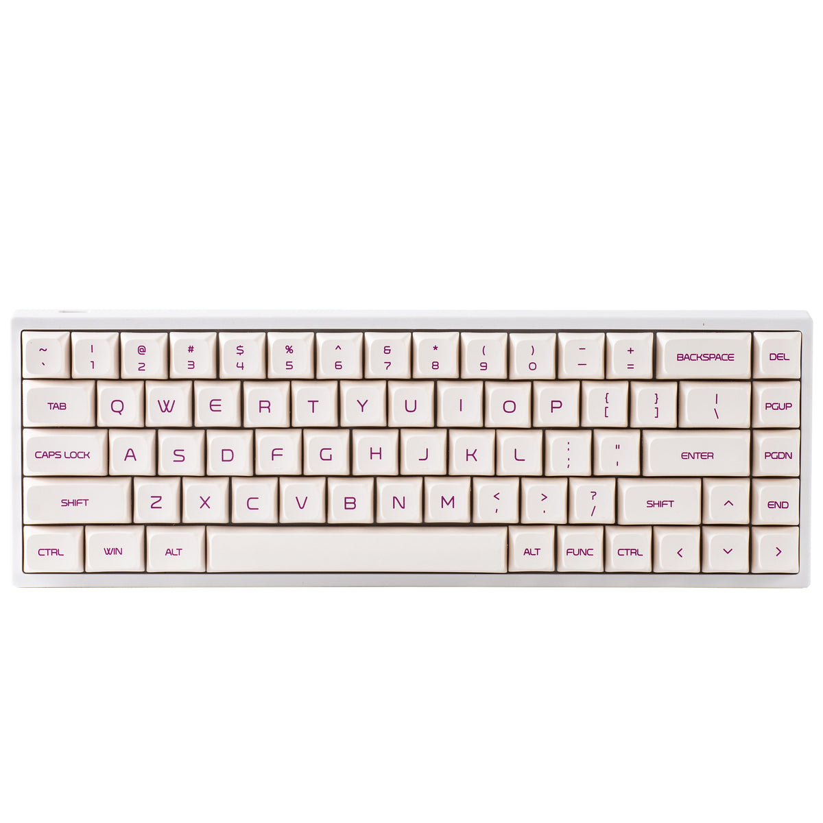 YUNZII KC68 Lavender Hot Swappable Mechanical Keyboard