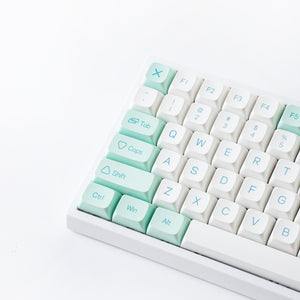 YUNZII Mint Keycap Set