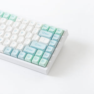 YUNZII Mint Keycap Set