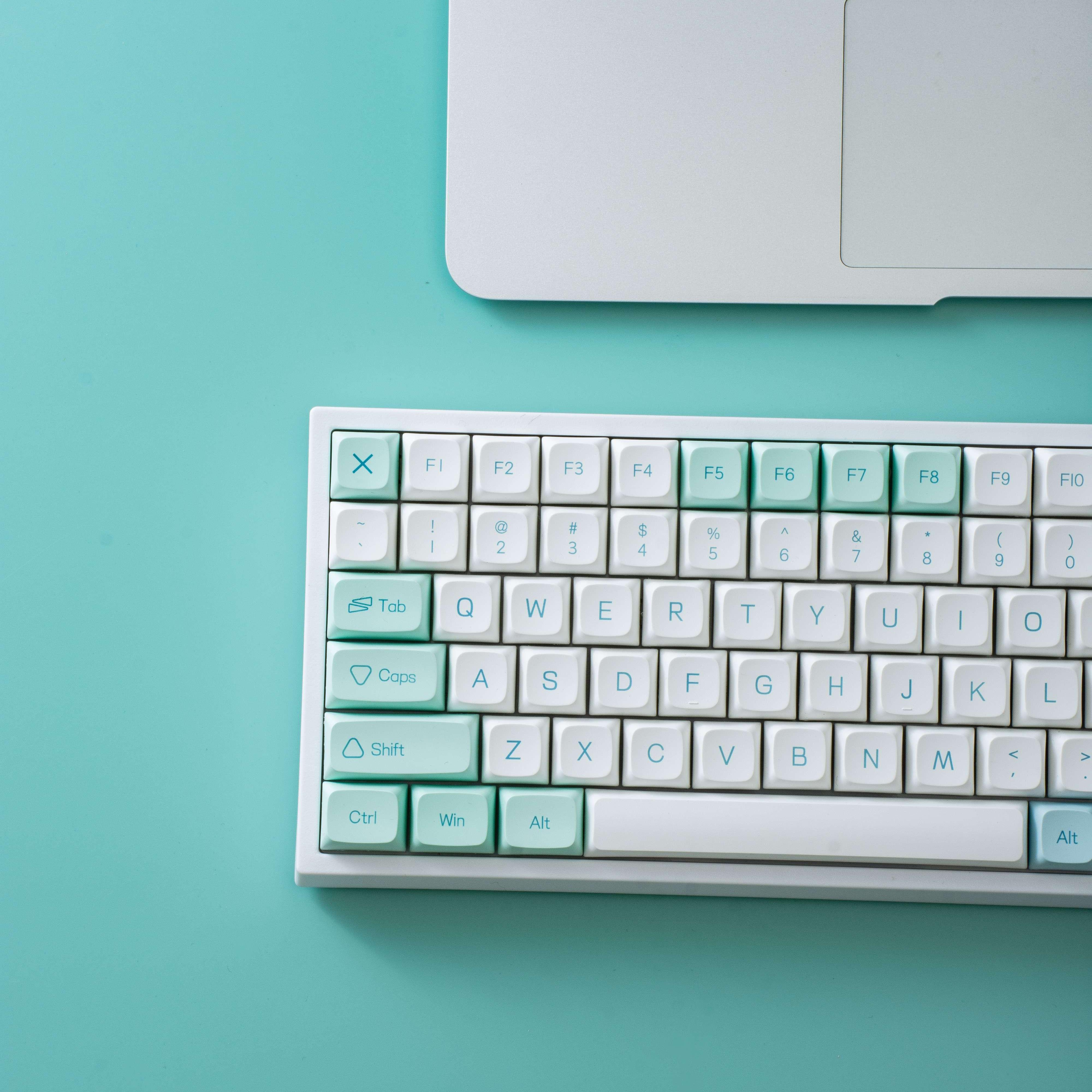 YUNZII Mint Keycap Set – YUNZII KEYBOARD