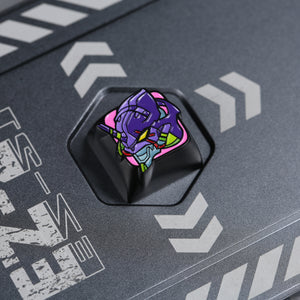 TAC EVA Aluminum Artisan Keycaps