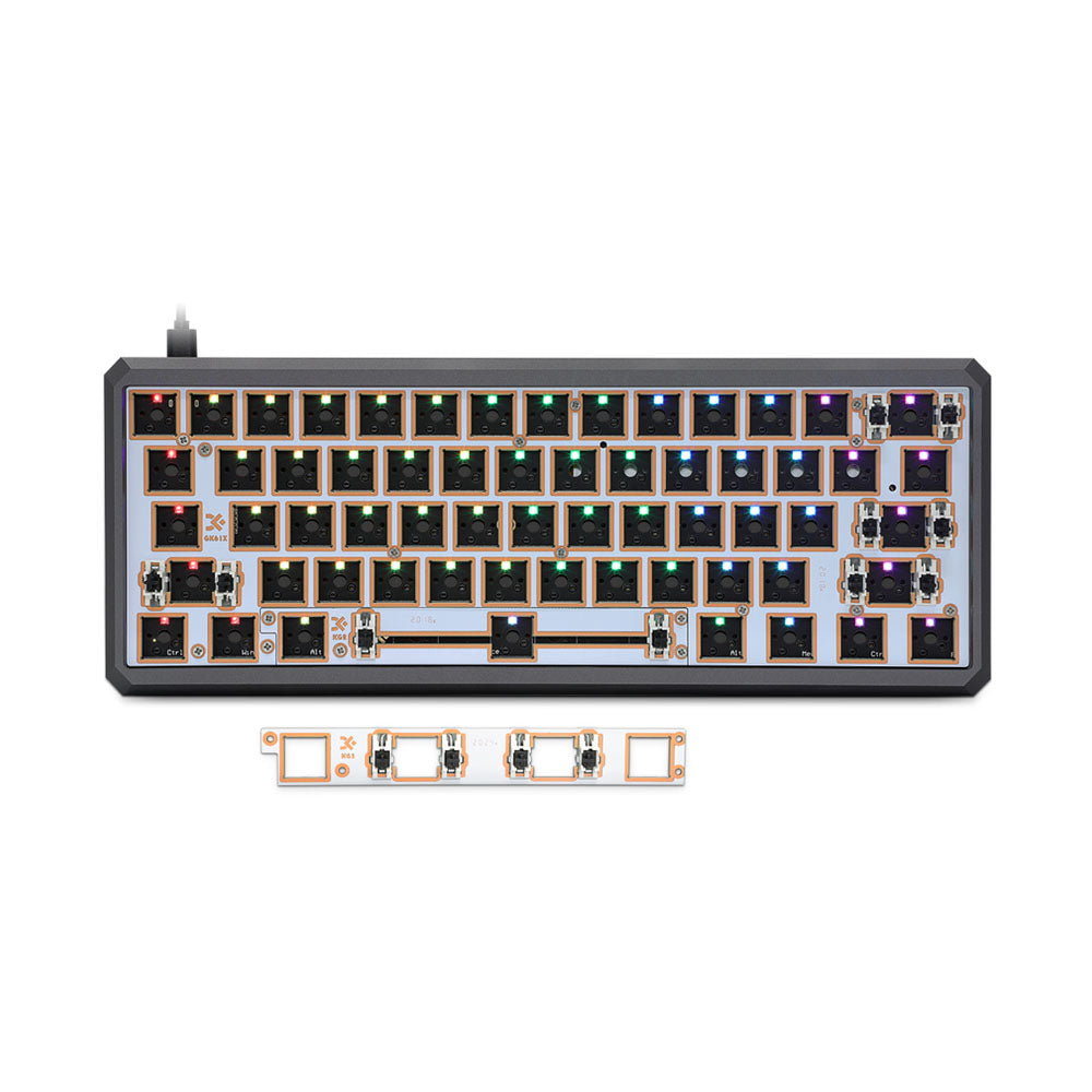 YUNZII GK61 Lite-Gasket Keyboard Kit With CNC Aluminum Keyboard Case