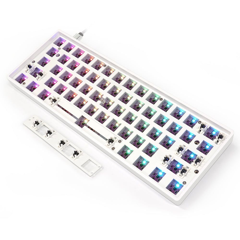 YUNZII GK61 Lite-Gasket Keyboard Kit With ABS Keyboard Case