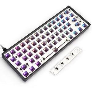 YUNZII GK61 Lite-Gasket Keyboard Kit With ABS Keyboard Case