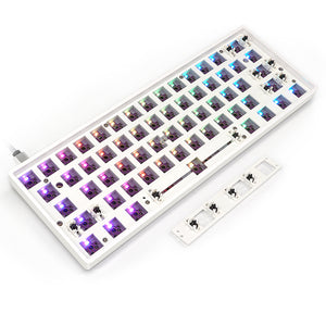 YUNZII GK61 Lite-Gasket Keyboard Kit With ABS Keyboard Case