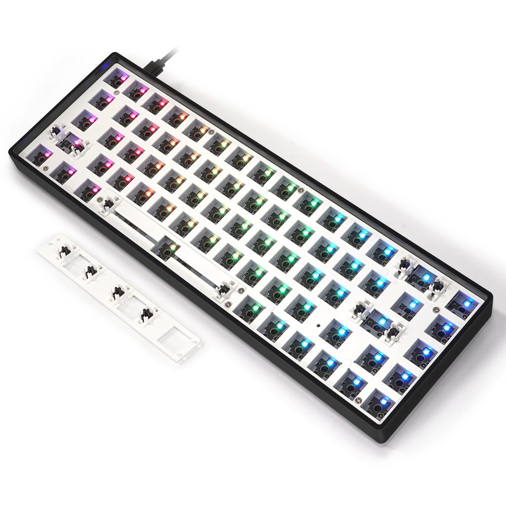 YUNZII GK68 Lite-Gasket Keyboard Kit With ABS Keyboard Case