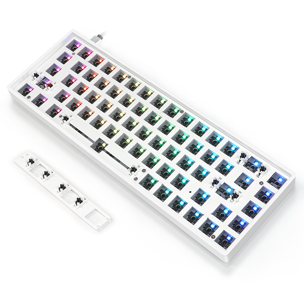 YUNZII GK68 Lite-Gasket Keyboard Kit With ABS Keyboard Case