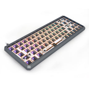 YUNZII GK68 Lite-Gasket Keyboard Kit With CNC Aluminum Keyboard Case