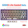 YUNZII GK84 Lite-Gasket Keyboard Kit With CNC DRUM Aluminum Keyboard Case