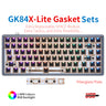 YUNZII GK84 Lite-Gasket Keyboard Kit With CNC DRUM Aluminum Keyboard Case