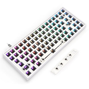 YUNZII GK84 Lite-Gasket Keyboard Kit With ABS Keyboard Case