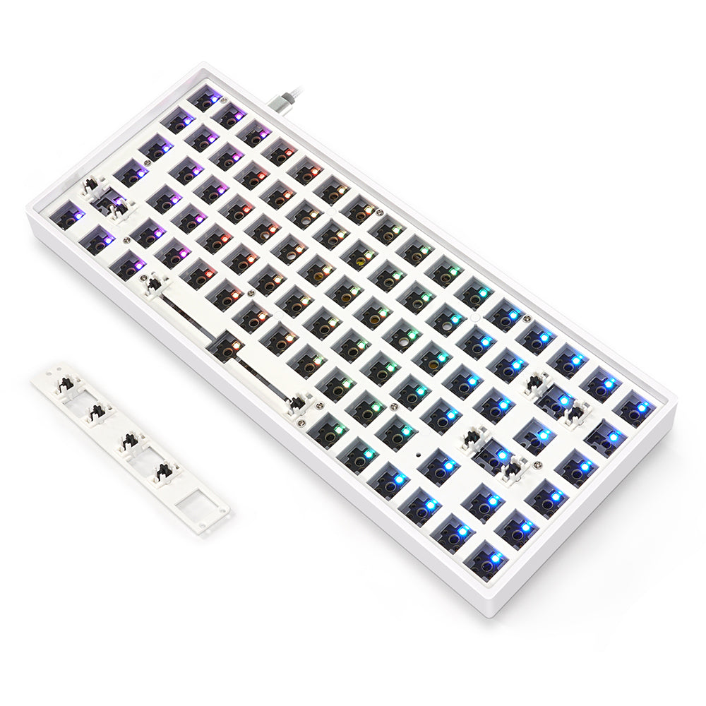 YUNZII GK84 Lite-Gasket Keyboard Kit With ABS Keyboard Case