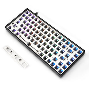 YUNZII GK84 Lite-Gasket Keyboard Kit With ABS Keyboard Case