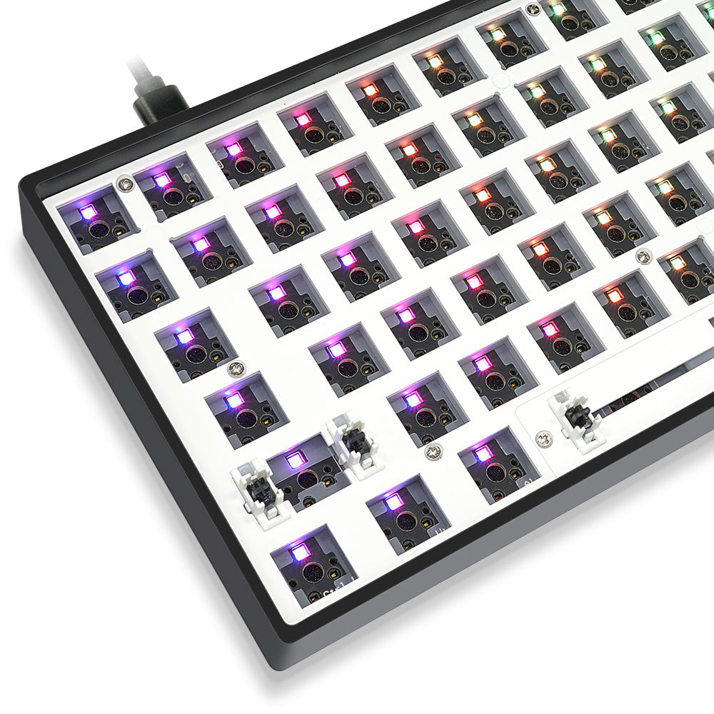 YUNZII GK84 Lite-Gasket Keyboard Kit With ABS Keyboard Case
