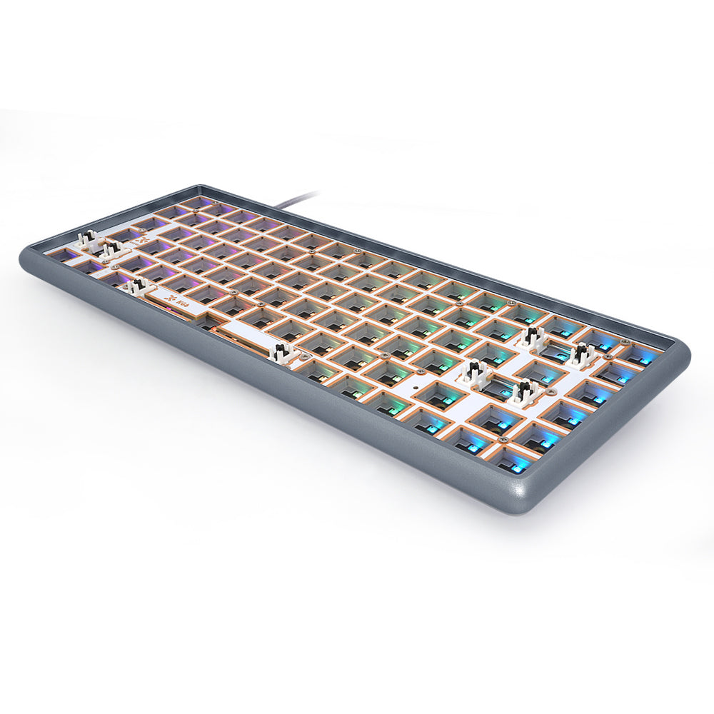 YUNZII GK84 Lite-Gasket Keyboard Kit With CNC DRUM Aluminum Keyboard Case